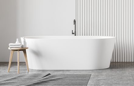 Baignoires îlots sculpturalesBaignoires îlots sculpturales