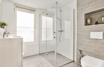 Douches à l’italienne modernes